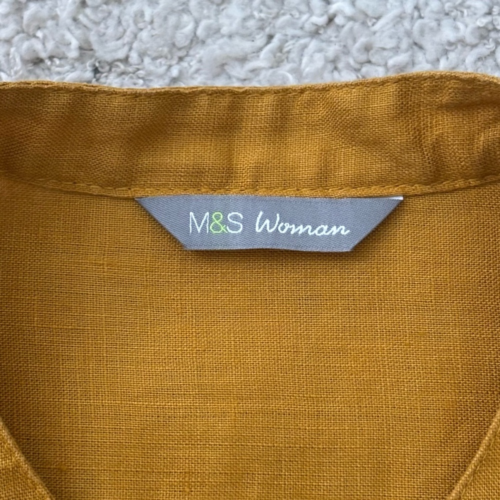 M&S Linen Tunic - Picture 3 of 7